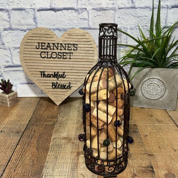 CORK CAGE WINE BOTTLE - Picture 6 of 7